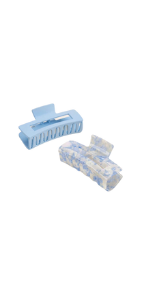 Claw Clips Blue