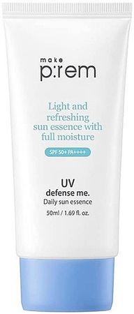 Ελαφριά αντηλιακή essence SPF50+ PA++++ - Make P:rem UV Defense Me. Daily Sun Essence | Makeup.gr