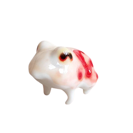 Miniature Ceramic Frog Totems // AnimalTotemFactory