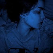 blue sad aesthetic pictures