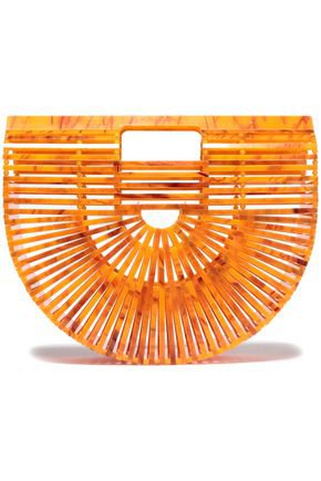 Ark marbled acrylic clutch | CULT GAIA | Sale up to 70% off | THE OUTNET