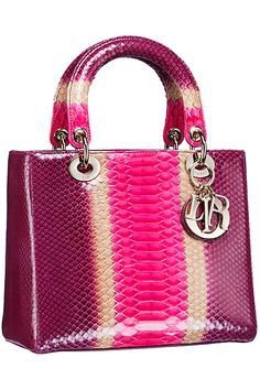 Lady Dior Exotic skins bag