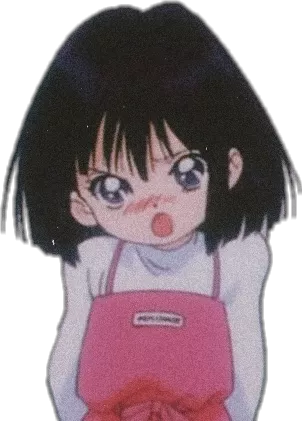 angry anime girl