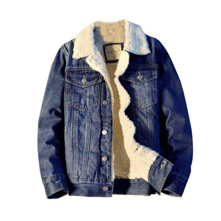 jean jacket with fur - Google Search