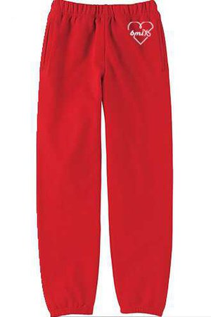 6MIX Red Sweatpants