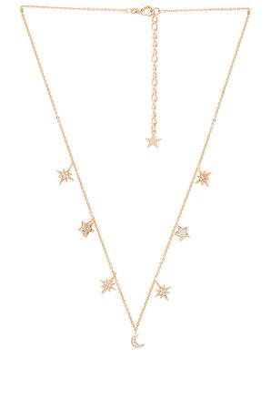 Celestial Stars & Moons Necklace
