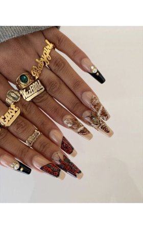 nails and rings