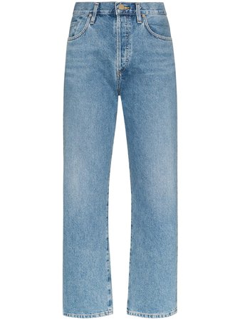 Goldsign high-rise Straight Leg Jeans - Farfetch