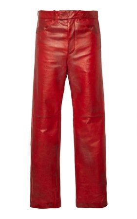 Marni Decolored Calf Nappa Leather Pant