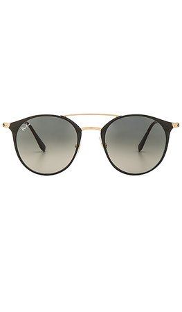 Ray-Ban RB3546 in Gold Top Black | REVOLVE