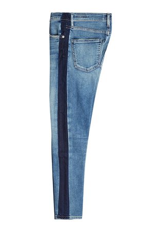 Citizens of Humanity - Rocket Cropped High Rise Skinny Jeans - blue