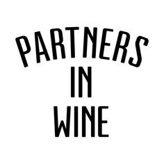 Partners in Wine text