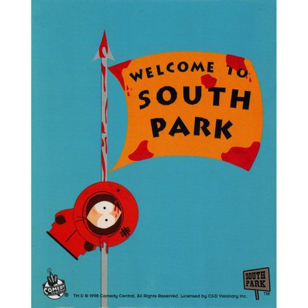 South Park - Welcome to South Park Decal - Walmart.com - Walmart.com