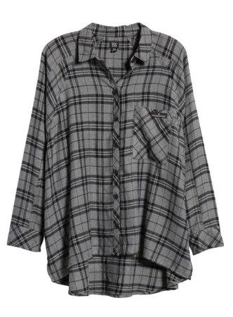 Black and Grey Flannel