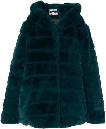 Apparis Goldie Faux Fur Hooded Jacket Size: XS