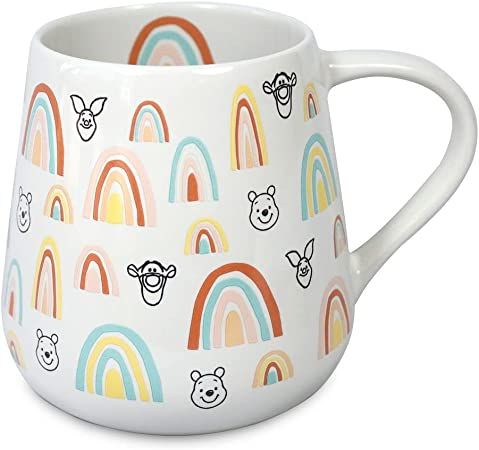 Amazon.com | Disney Winnie the Pooh and Pals Rainbow Mug: Coffee Cups & Mugs