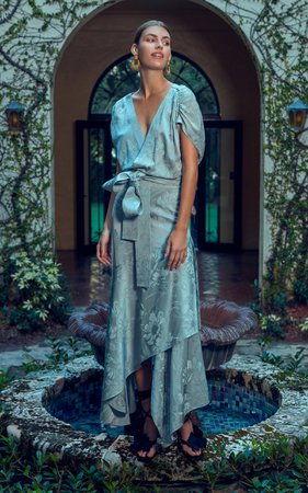 M'O Exclusive Protea Dress by Silvia Tcherassi | Moda Operandi