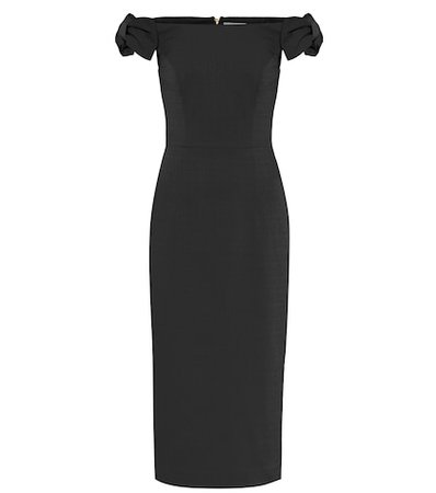 Rebecca Vallance - Winslow crêpe midi dress | Mytheresa