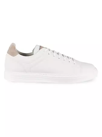 Brunello Cucinelli Low-Top Leather Sneakers | Saks Fifth Avenue