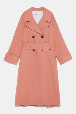 BELTED TRENCH COAT - Trench Coats-COATS-WOMAN | ZARA United States