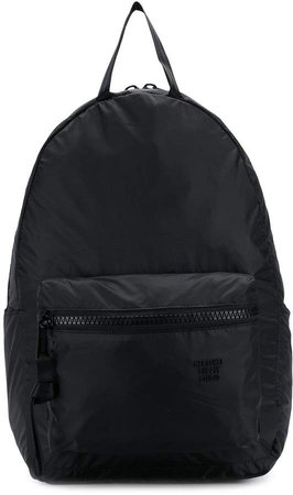 black lightweight backpack