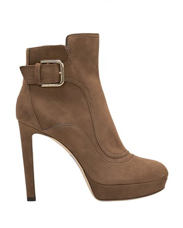 Britney Brown Suede Boots