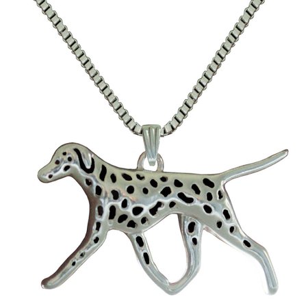 Dalmatian Movement Pendant Necklaces Animal Dog Charm Puppy Necklace Dog Jewelry Christmas Gifts For Women Girls Friends|christmas gifts for women|gifts for womenpendant necklace - AliExpress