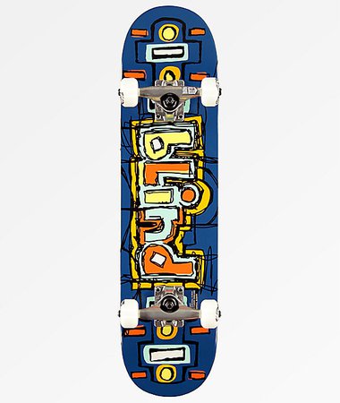 Blind OG Design 7.25" Navy Skateboard Complete