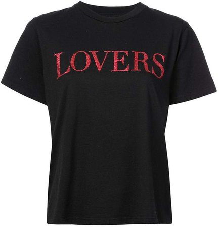 Lovers glitter T-shirt