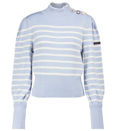 Marc Jacobs - x Armor Lux striped wool sweater | Mytheresa