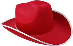 transparent cowgirl hat red - Google Search