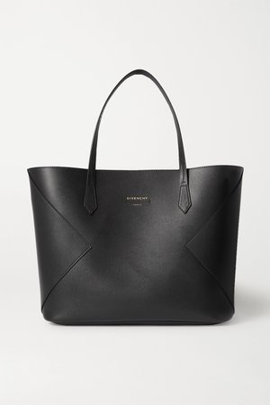Black Wing paneled leather tote | Givenchy | NET-A-PORTER