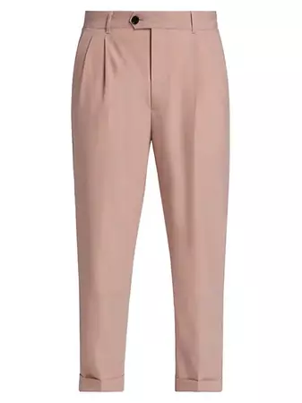 AllSaints Santo Pleated Trousers | Saks Fifth Avenue