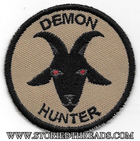 Demon Hunter Geek Merit Badge Patch | Etsy