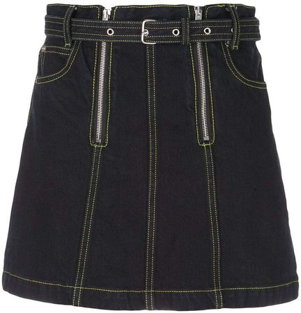 PSWL Zip Rigid Denim Skirt