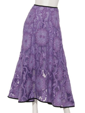 [GREED]Flower Pattern Jacquard Flare Skirt（スカート/フレアスカート）｜GREED International（グリードインターナショナル）の通販｜ファッションウォーカー