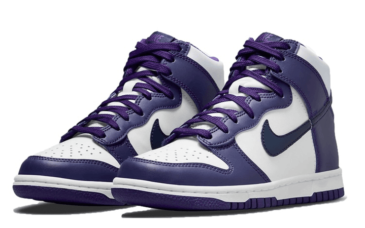 Nike purple Jordan’s