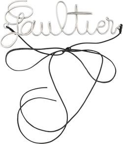Jean Paul Gaultier Cursive Logo Belt | EL CYCER