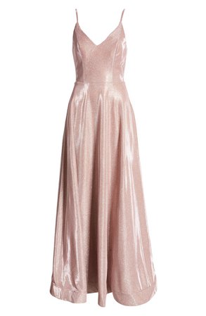 Speechless Shimmer A-Line Gown | Nordstrom