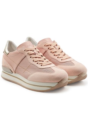 Platform Sneakers with Leather and Suede Gr. IT 37