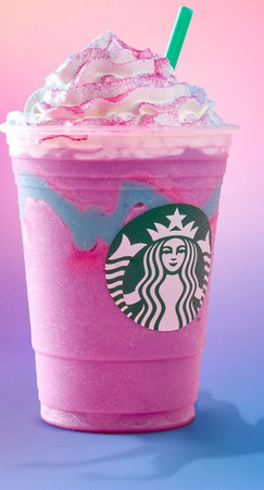 Starbucks unicorn drink
