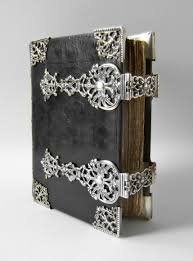old fantasy book leather bound titleless - Google Search