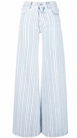 off white striped jeans