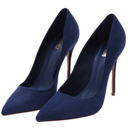 dark blue heels