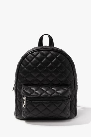 Quilted Faux Leather Backpack | Forever 21