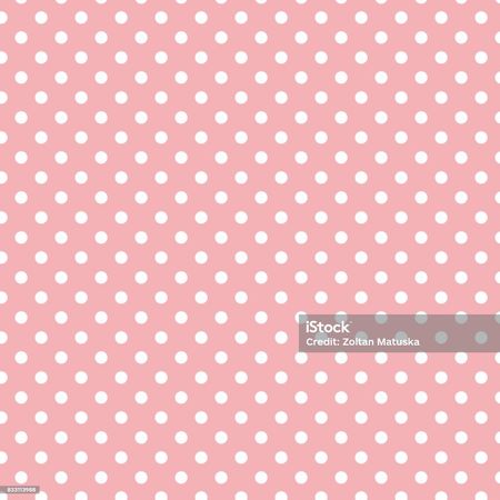 Pastel Pink Polka Dots