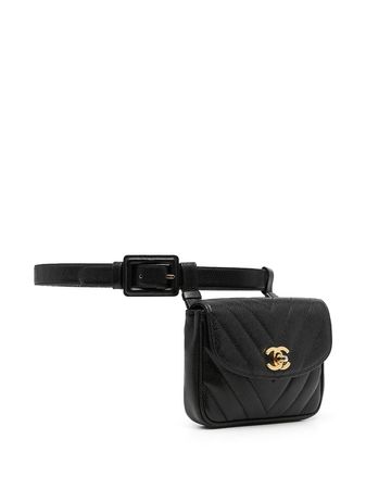 Chanel Pre-Owned 1992 V-Stitch belt bag - FARFETCH