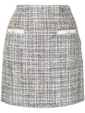 TWINSET Tweed Mini Skirt - Farfetch