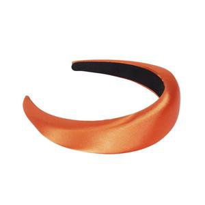Satin Headband, Orange – Crystal Birch