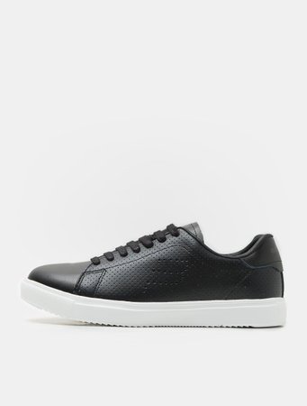 19SS POC_300 Leather Sneakers - Black